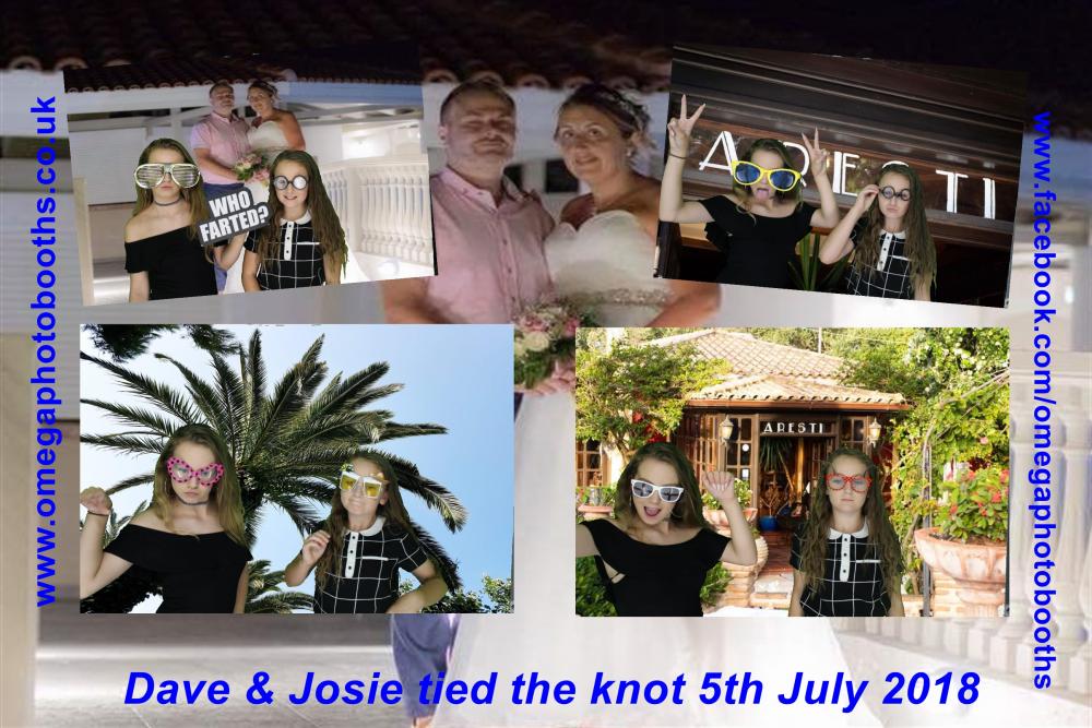 Josie & Dave's wedding  | View more photos from the event at gallery.omegaphotobooths.co.uk/u/Omega-Photobooths/Josie-Daves-wedding